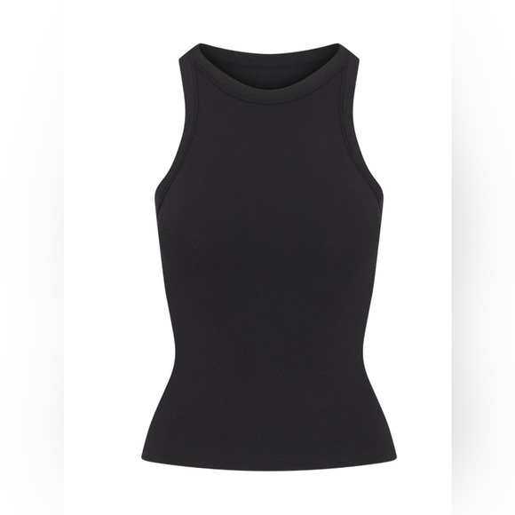NWT Skims (M) High Neck Cotton Jersey Tank Soot Black
*SOLD OUT - Picture 3 of 6